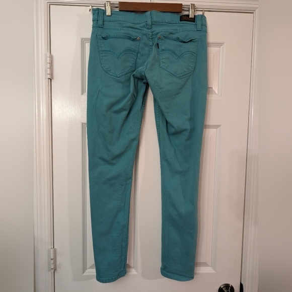 LEVI'S 524 Too Super low Distressed Jeans - Picture 10 of 14